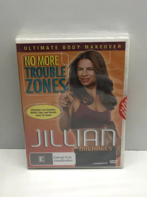 Jillian Michaels - No More Trouble Zones (DVD, 2008) Brand New Sealed Region 4