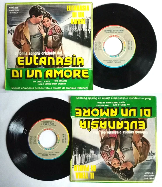 7"45 Giri Daniele Patucchi Eutanasia Di Un Amore/Il Tema Di Paolo Soundtrack