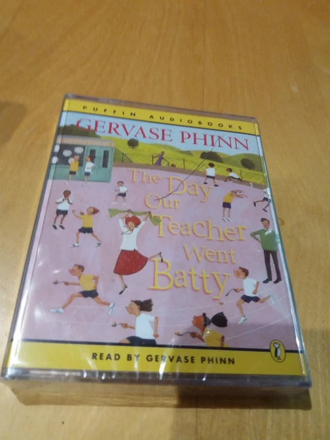 Audio Book GERVASE PHINN the day our teacker went batty Cassette new sealed