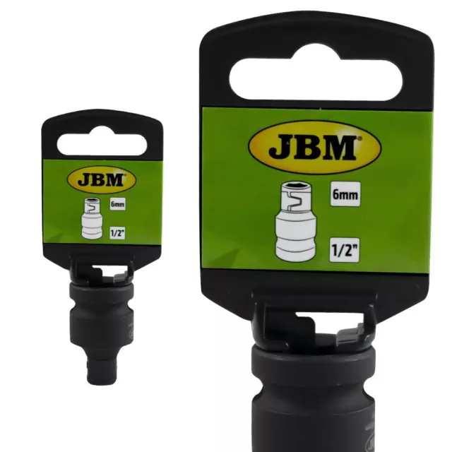 Jbm 14735 Adaptador De Impacto 1/2", 1/4"