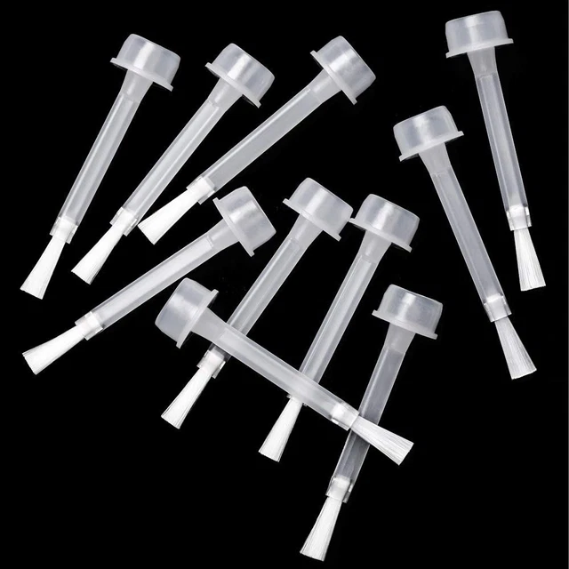 Dip Powder Replacement Liquid Brush 10Pcs/Set for Dipping Powder Base Coat/Top C