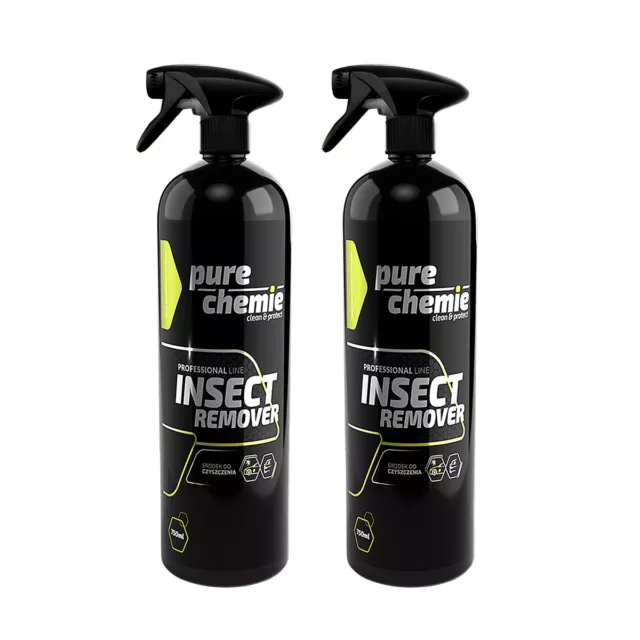 x2 Pure Chemie Insect Remover 750ml pour éliminer les résidus d'insectes