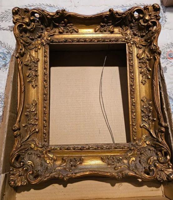 Carved Ornate Gold 8x10 Picture Frame
