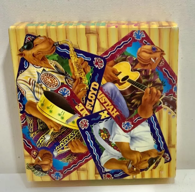 Vintage Camel Cigarettes Coasters Joe's Beach Club 1993 Set of 4 