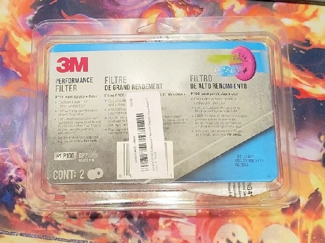 Filtro de rendimiento 3M 2097 (2 pares = 4 filtros) P100 NUEVO 6000, 6500, 7500