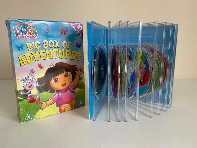 dora-the-explorer-big-box-of-adventures-10-dvd-boxset-complete-vgc