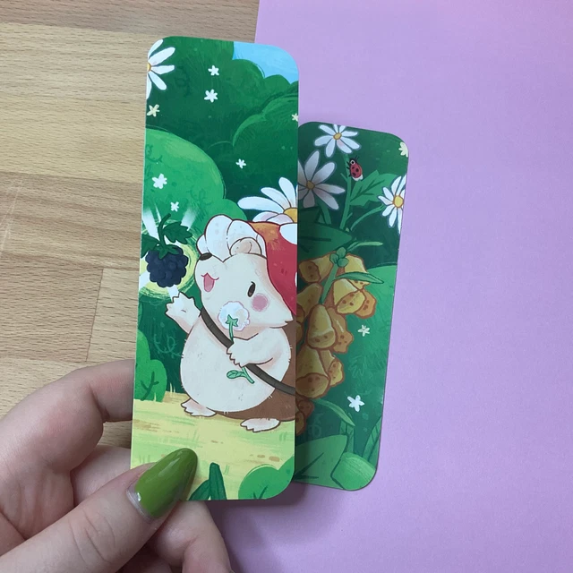 Bristlebearhog Bookmark - Mushroom Hedgehog Bristlebearhog Bookmark - Mushroom Hedgehog
