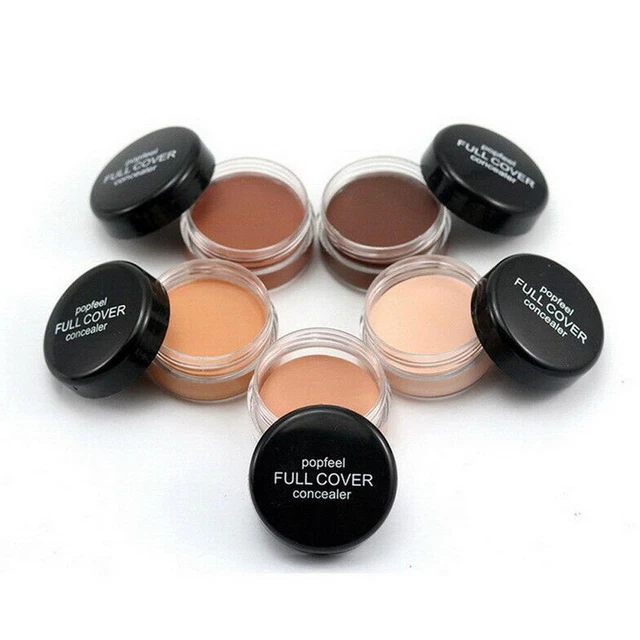 Corrector de cubierta completa Popfeel ocultar manchas maquillaje cremoso nueva marca ojo facial K6X1