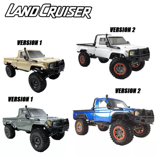 Rc Car Hobby 2.4Ghz 1/10 4Wd Rock Crawler Land Cruiser Climbing Off Road