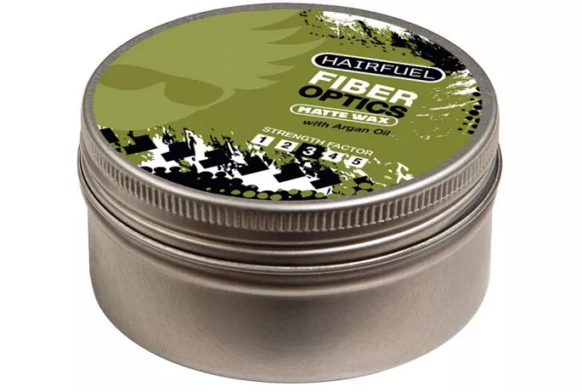 Hairfuel Fiber Optics Matte Wax With Argan Oil 95g Hair Fuel