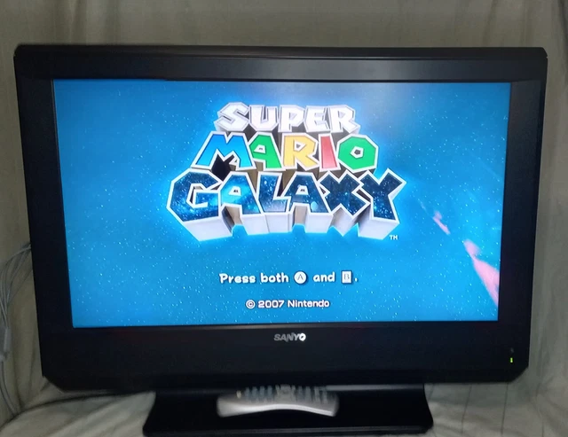 SANYO 🔥 RETRO GAMING LCD TV DP26648 26" MONITOR sharp panasonic
