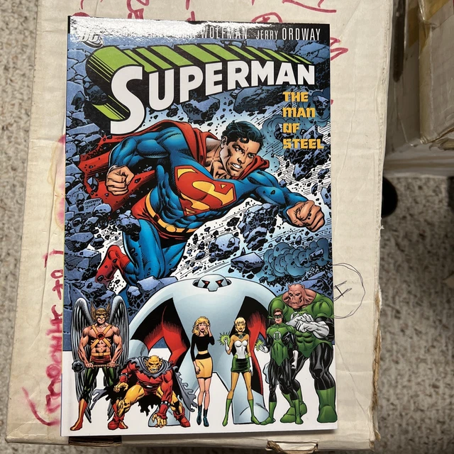 superman the man of Steel TPB Byrne Wolfman Ordway
