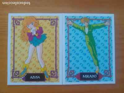 Lote 2 Cromos Ranma 1/2 - Nº 83 Y 85 - Ediciones Este - Mikado Y Azusa (Dc)