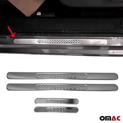 Door Sill Plate Cover Trim For Ford Escape 2013-2022 S.Steel 4Pcs
