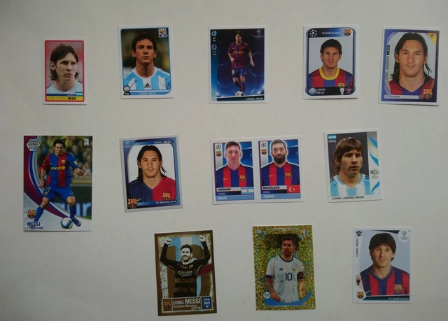 Messi Rookie Panini Sticker LIONEL MESSI FIGURINE Panini Calciatori Stickers A Scelta Chose Rookie ...
