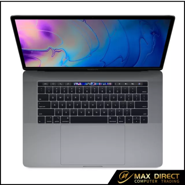 Apple MacBook Pro 2018 15.4" laptop i7-8750H 16GB 256GB SSD Touch Bar Sonoma