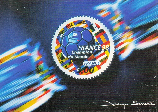 Carte Postale Footix – Coupe Du Monde France 98 – Vintage