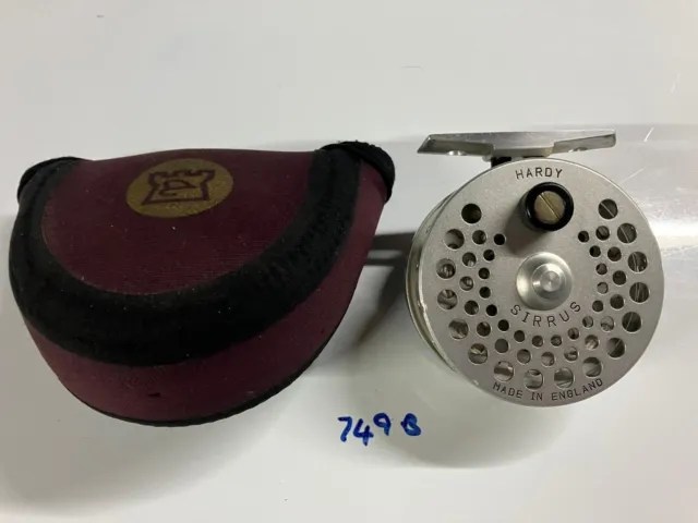 HARDY SIRRUS 3/4 # 3/4/5 Fly Fishing Reel With Original Pouch Made