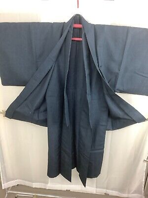 Japanese Vintage Kimono Haori Jacket set SILK fabric Height 36.61x52.75inch