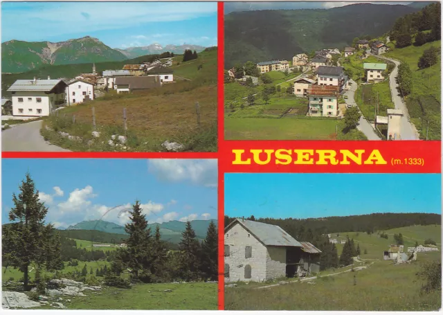 Luserna - Trento - Vedutine - Altipiano Di Vezzena - Viagg. -90377-