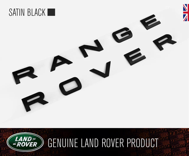 RANGE ROVER SPORT L494 satin black bonnet or tailgate boot letters badge GENUINE 24.00 PicClick UK
