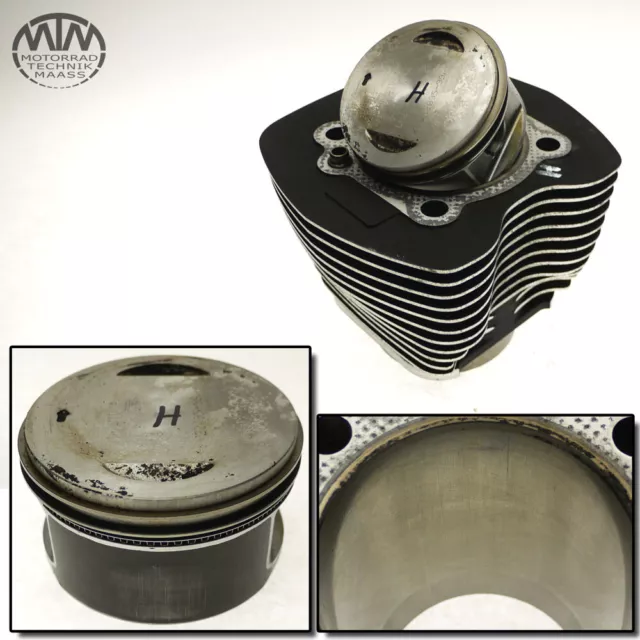 Cylindre & Piston Arrière Harley Davidson FXSTD 1450 Diable Softail