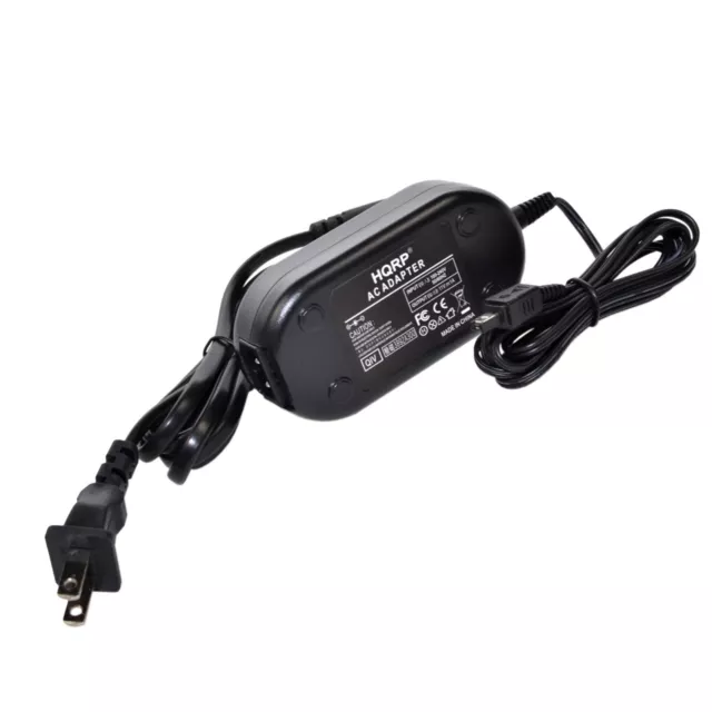 HQRP AC Adapter Charger for JVC Everio GZ-MG630 GZ-MG630A GZ-MG630AE GZ-MG630AU