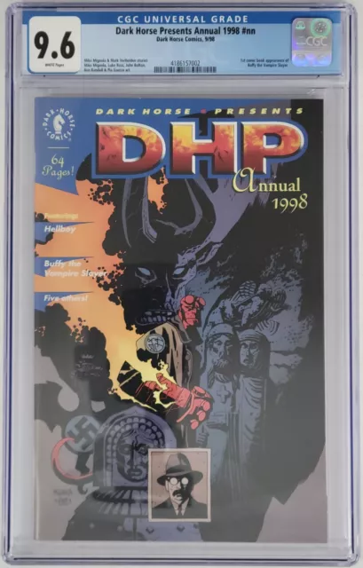 CGC 9.6 High Grade == 1998 DHP ANNUAL / 1st Buffy Vampire Slayer / Modern Key