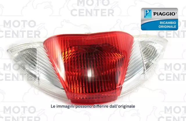 Fanale Posteriore Completo Piaggio  Liberty 50 125 150 Moc ('09-'16)