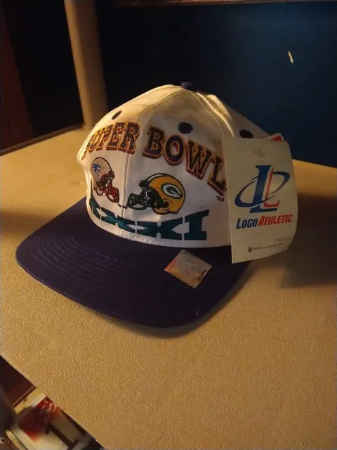 Super Bowl XXXI Game Day Hat Official NFL Patriots Packers New W/tags
