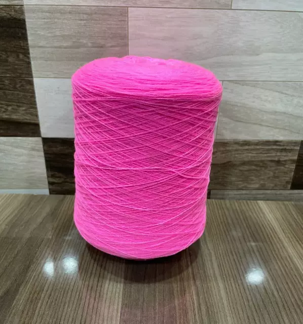 Falak Embroidery Thread type Wool  (Dark Pink) Free Shipping