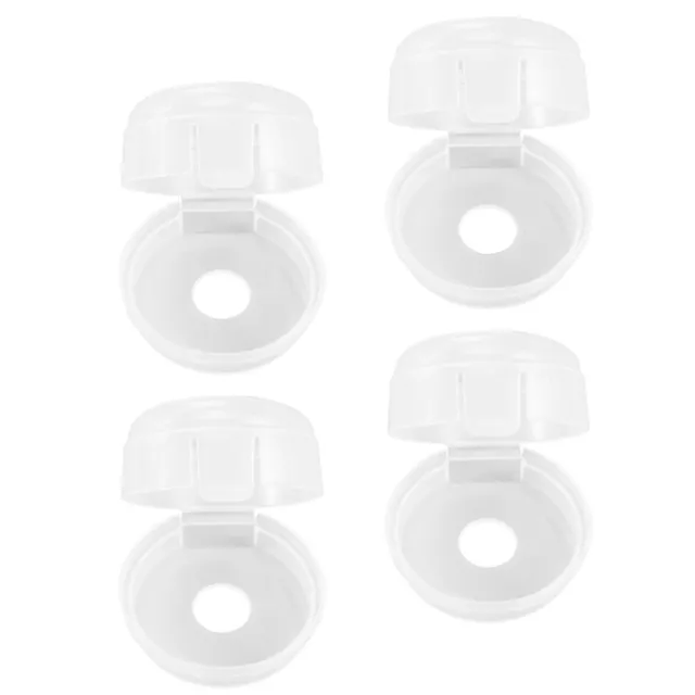 4 piezas cubierta de interruptor de plástico cocina para niños cubierta de botón de horno a prueba de niños