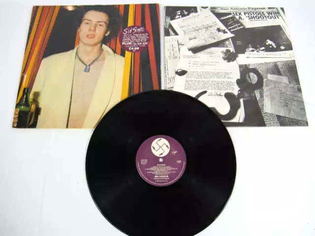 Sid Vicious - Sid Sings! 1979 1st Version V-2144 Vinyl 12" LP OG Inner Sleeve