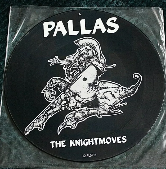 Pallas The Knightmoves 1985 Uk 12" Picture Disc Harvest 12 Plsp 3