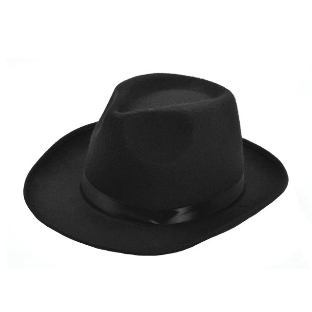 BRISTOL NOVELTY UNISEX Adults Felt Wool Gangster Hat BN1116 £10.38