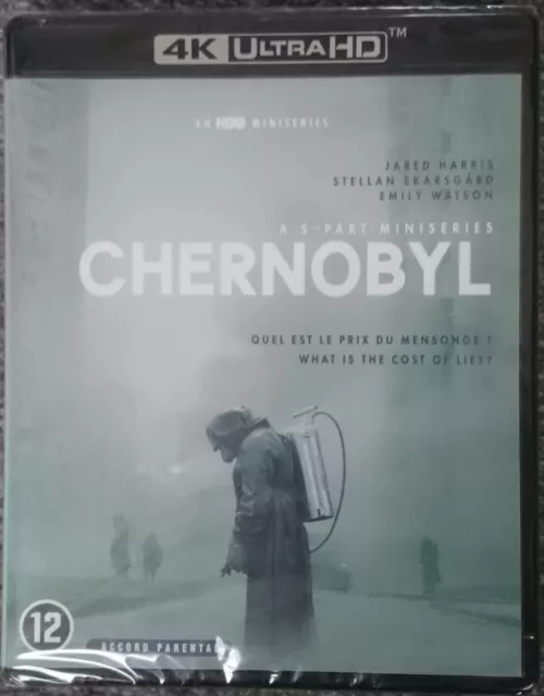 CHERNOBYL (2019) (New & Sealed 4K UHD & Blu Ray 4 Disc Set! Emily Watson)