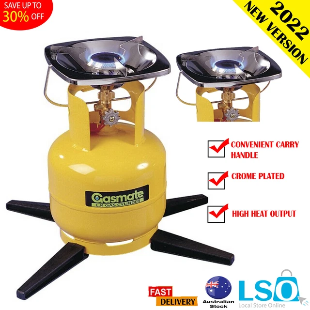 GASMATE SINGLE BURNER LPG Stove+Portable Camping Camp Gas Top Stove £41