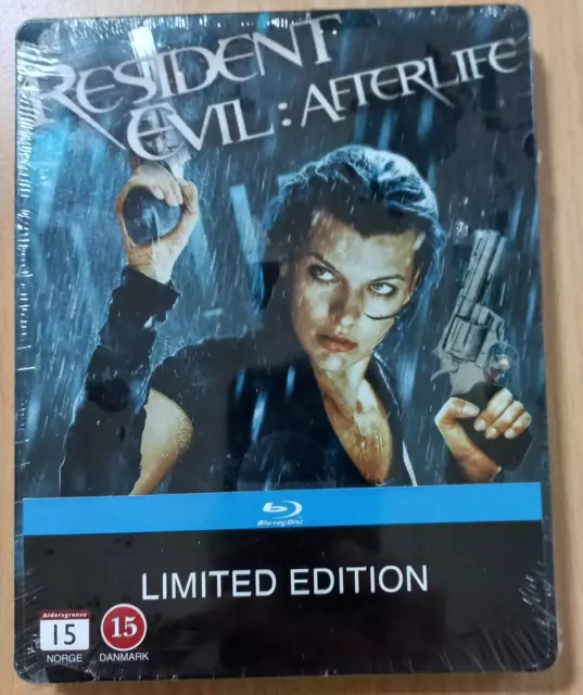 Resident Evil Afterlife * Sweden Discshop Exclusive *  Blu-Ray Steelbook * NEW