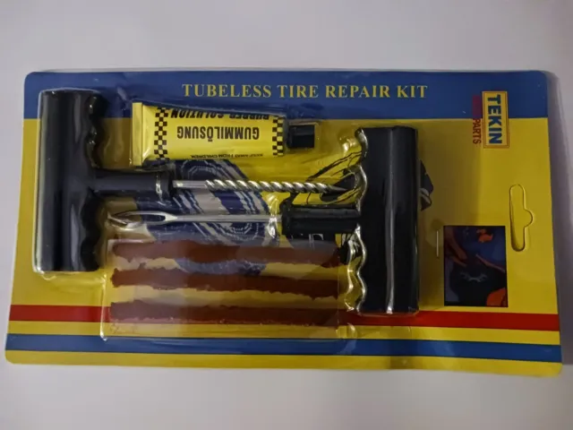 Kit de réparation pneu Tubeless 6 pieces