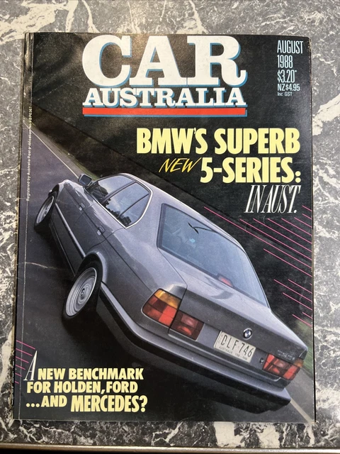 VINTAGE CAR MAGAZINE AUSTRALIA 1980s HOLDEN FORD MUSCLE CARS 1988 ...