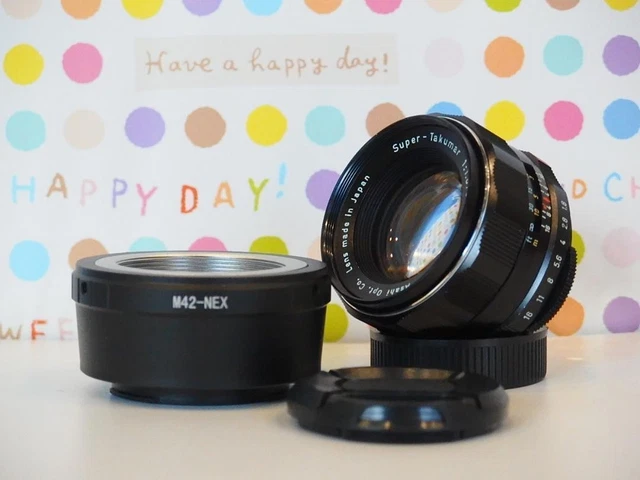 SUPER TAKUMAR 55MM F1.8 Sony E-Mount Adapter Included