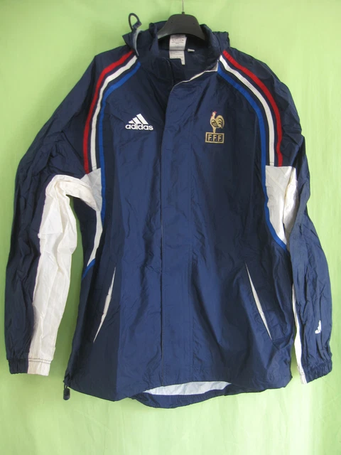 Veste De Sport Vintage Tennis 'Détente France' Taille M - Bleu - Occasion Très Bon état