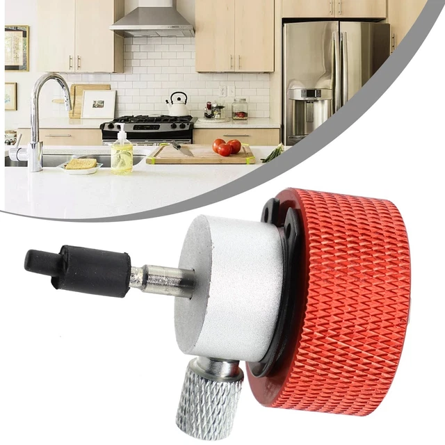 CALPOSE Tubo Adattatore Propano 9m Con Manometro – Acciaio Inox Per Ricaricare Bombolette Da 0,5kg Da Serbatoi Grandi - 3