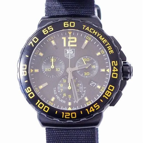 TAG Heuer Formula 1 Chronograph CAU111 Belt Replacement Watch [MW-8183] wh-169