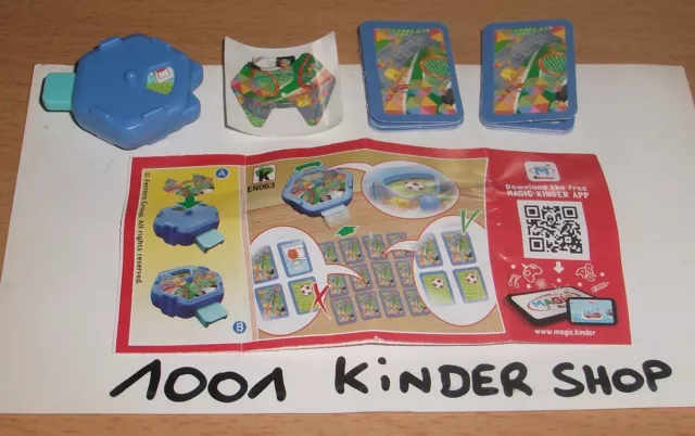 Kinder Gomove En 63 En063 Memory + Bpz 03.2018