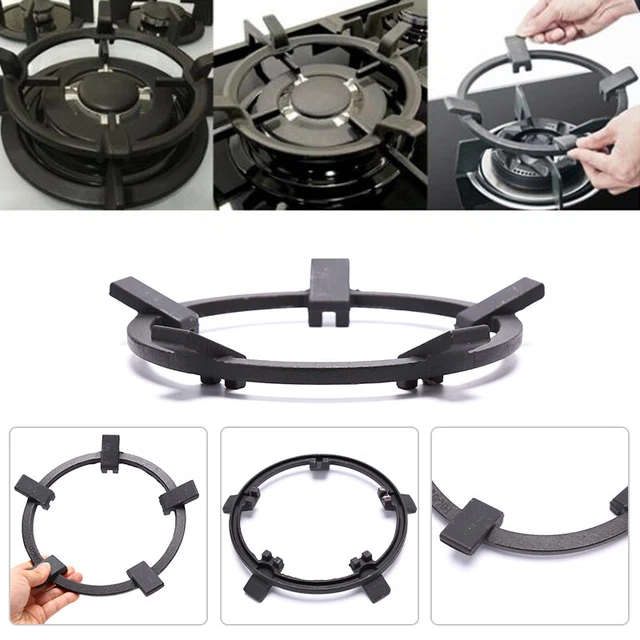 Wok Stands Iron Wok Pan Support Rack For Burners Hobs Kitchen Tool Accessori~m'