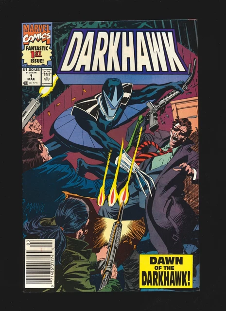 Darkhawk # 1 Newsstand - Origin & 1st appearance VF/NM Cond.