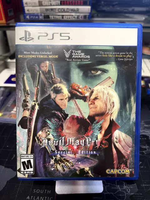 CUSTM REPLACEMENT CASE NO DISC Devil May Cry 5 Special Editin PS5 SEE  DESCRIPTIN 13388580026