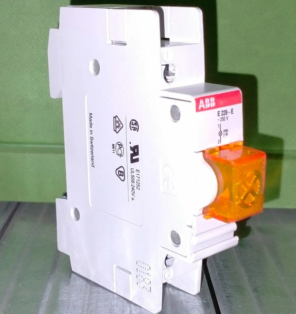 Ml1-100y Spia Led Gialla Abb Eo 564 8 - 9