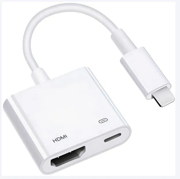 For Apple-Lightning To HDMI-Digital TV,AV Adapter 1080P Cable For Pad-PhoneNEU!